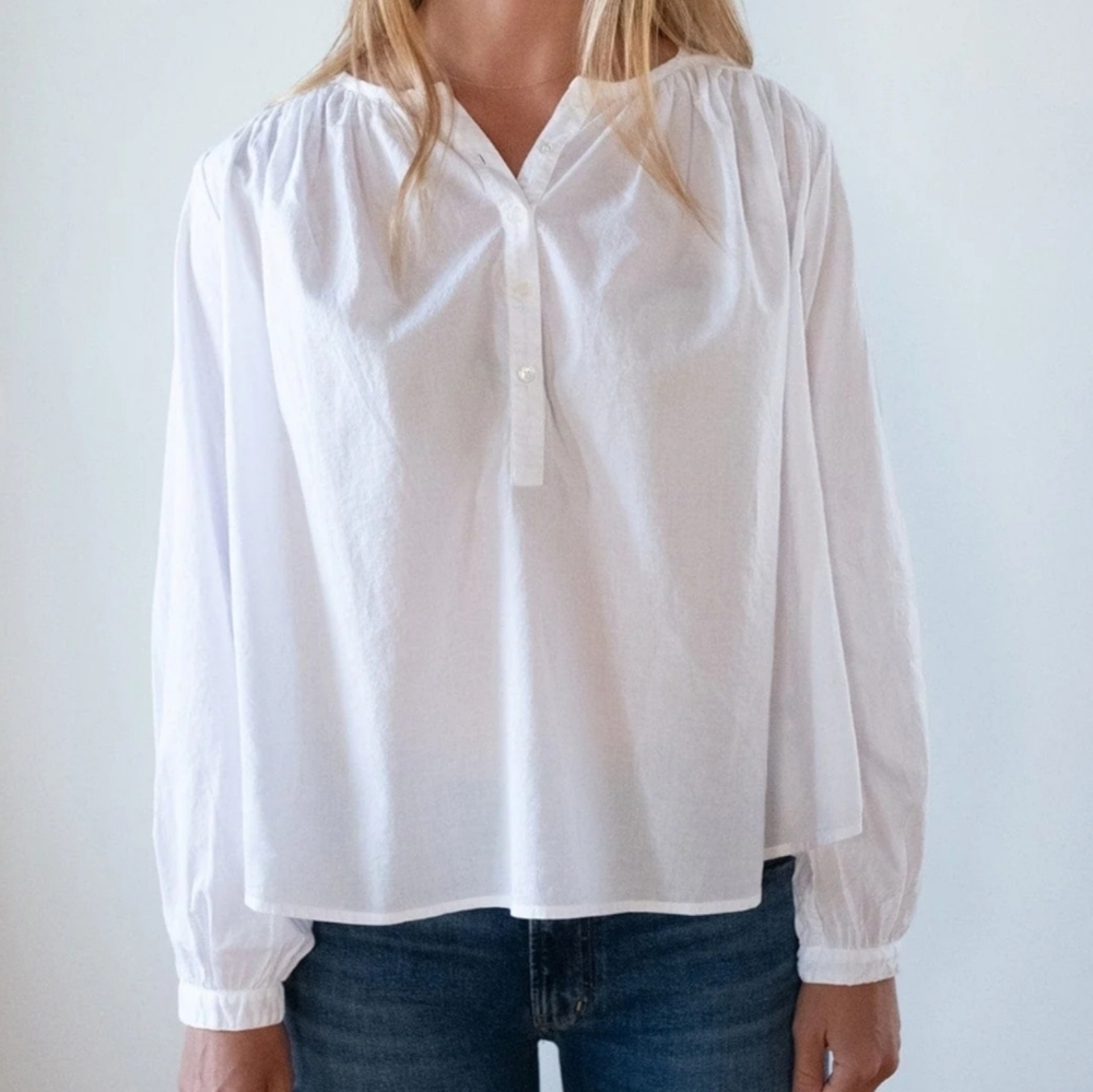 XiRENA 100% cotton Hennessy Top in White size XS